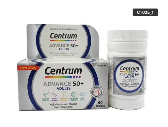 Centrum Advance 50+ Adults Multivitamins & Mineral 60 Tablets in Sri Lanka
